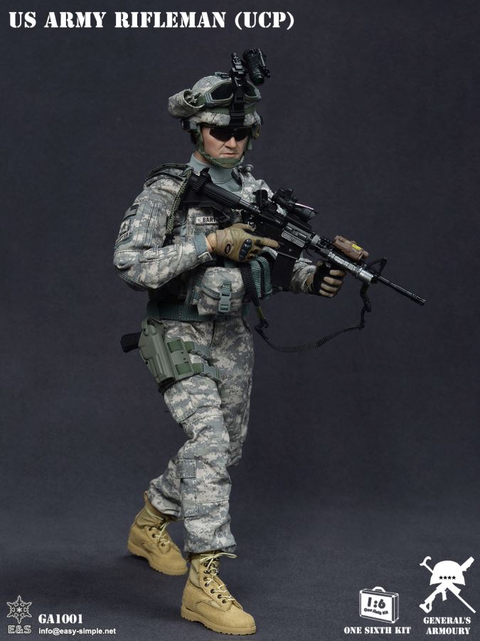 GA New: 1/6 US ARMY RIFLEMAN UCP