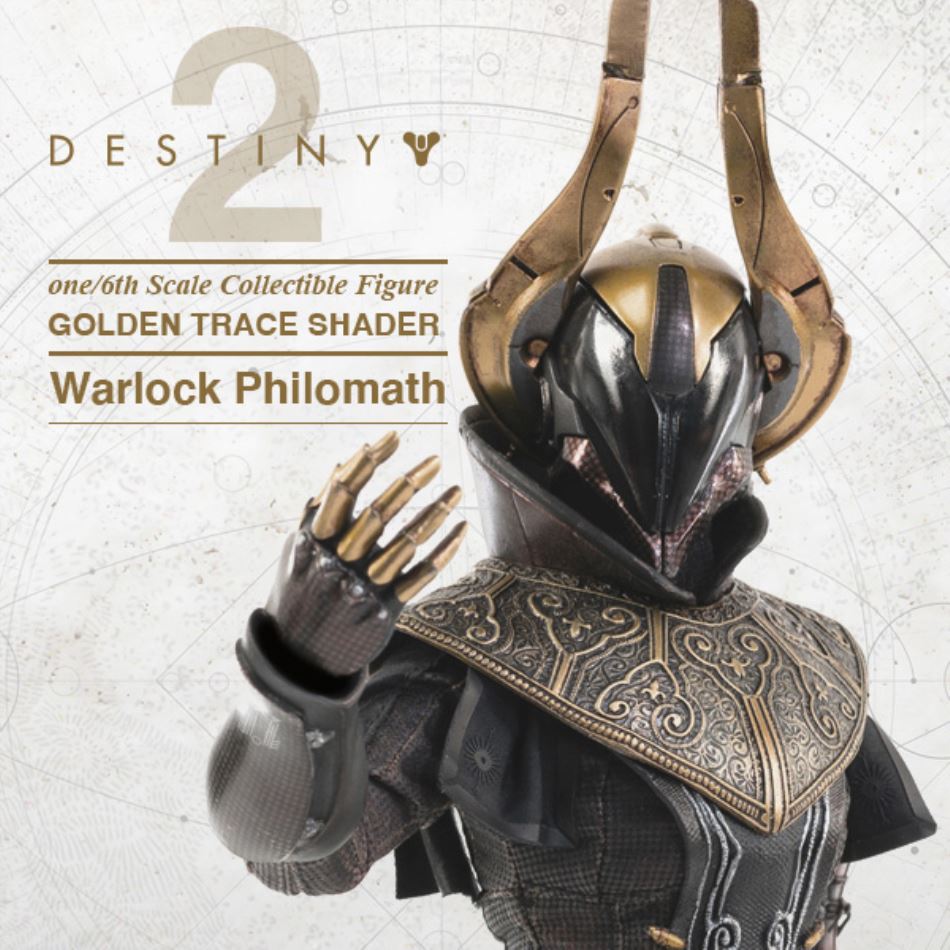 Threezero : Destiny 2 Warlock Philomath GOLDEN TRACE color matching