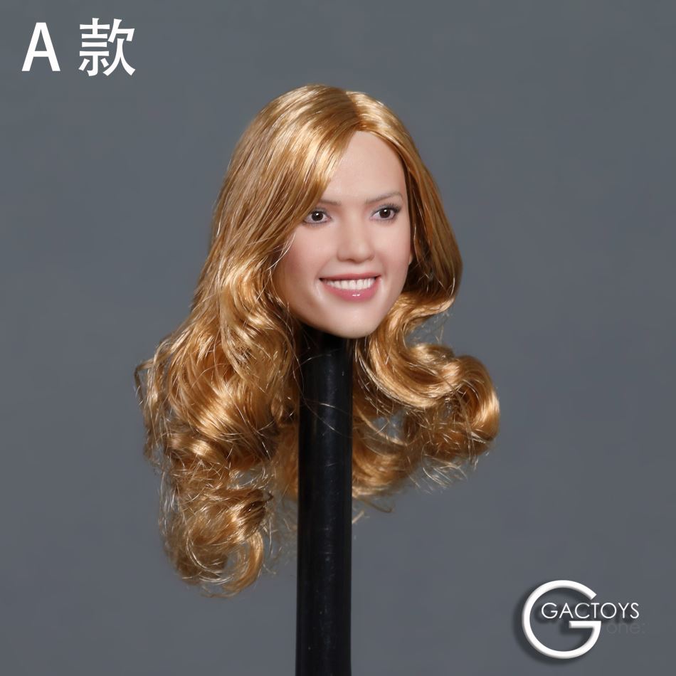 GACTOYS : 1/6 smiley beauty head carving series two