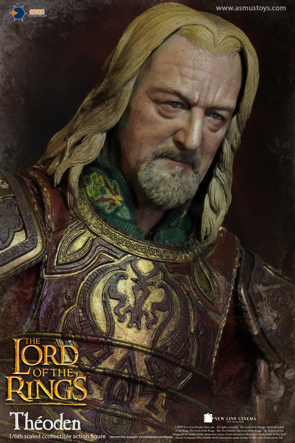 ASMUS TOYS: THEODEN LORD OF THE RINGS