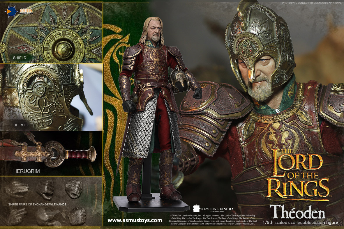 ASMUS TOYS: THEODEN LORD OF THE RINGS
