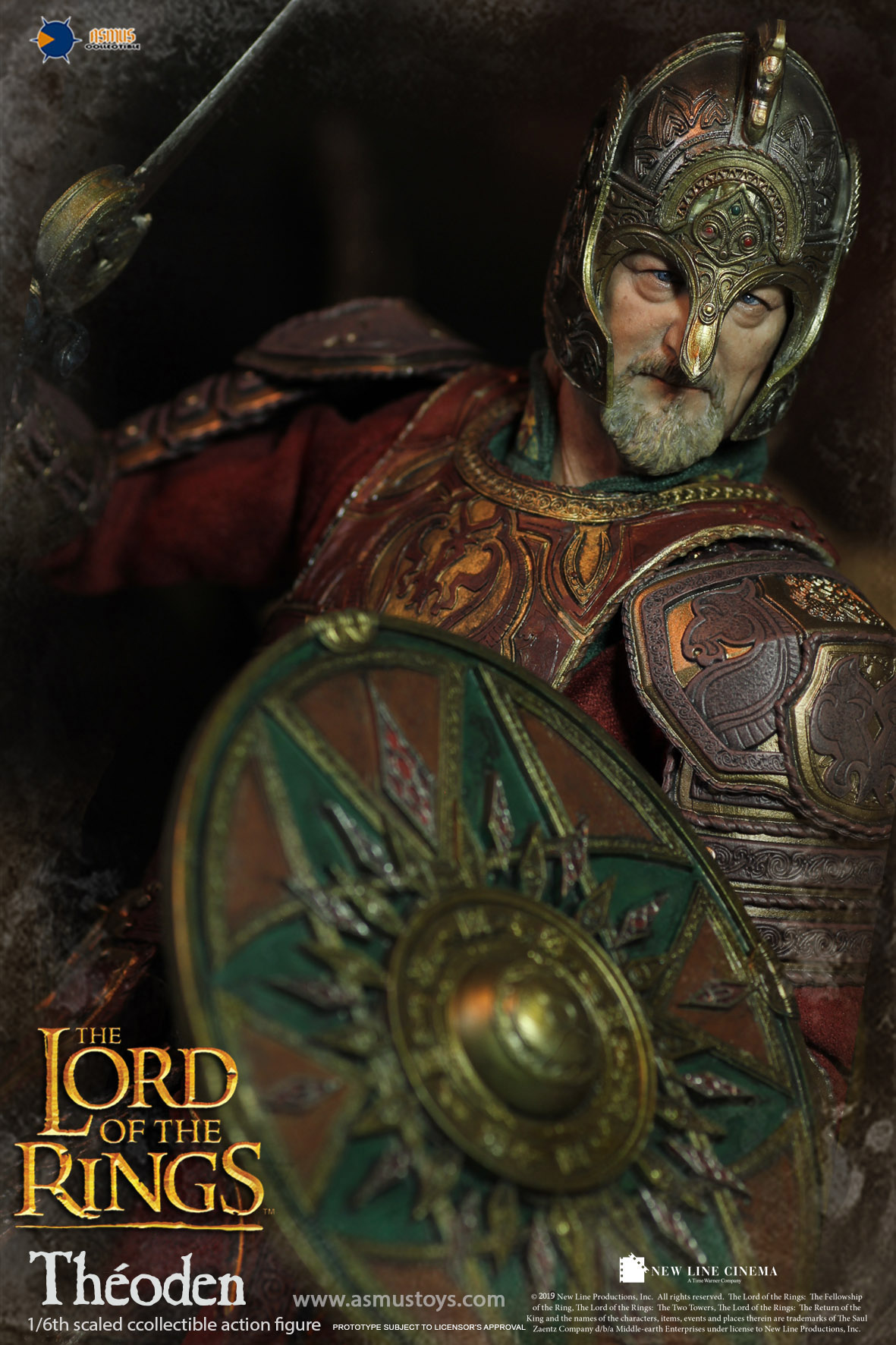ASMUS TOYS: THEODEN LORD OF THE RINGS