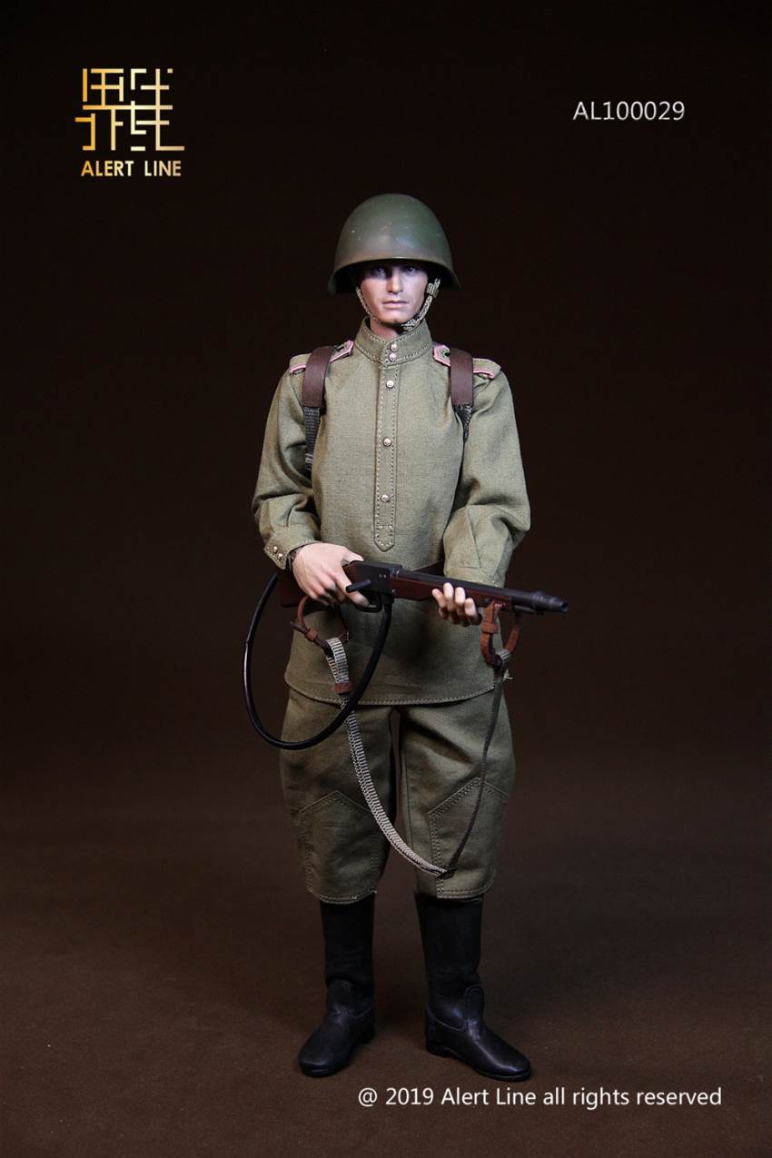Alert Line boundary play mode: 1/6 World War II Soviet-Assault Engineer