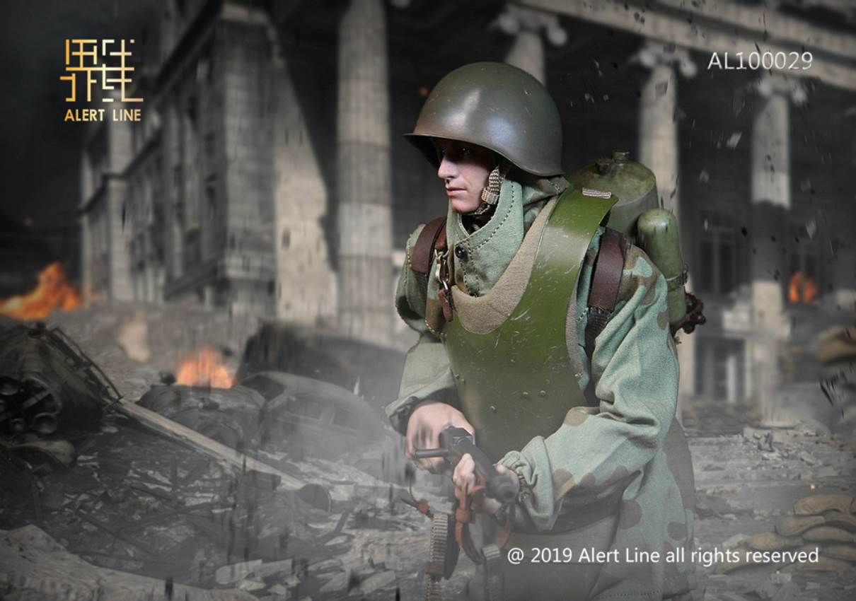 Alert Line boundary play mode: 1/6 World War II Soviet-Assault Engineer