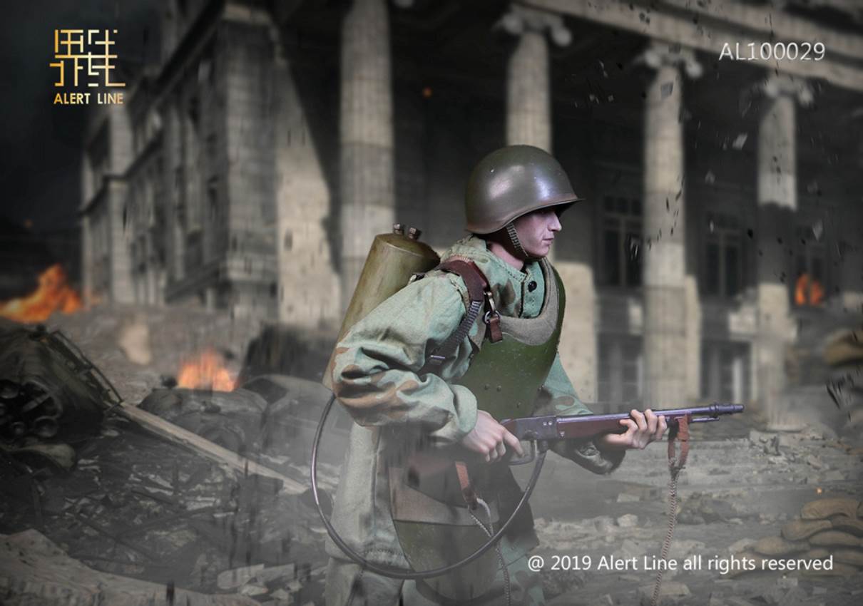 Alert Line boundary play mode: 1/6 World War II Soviet-Assault Engineer