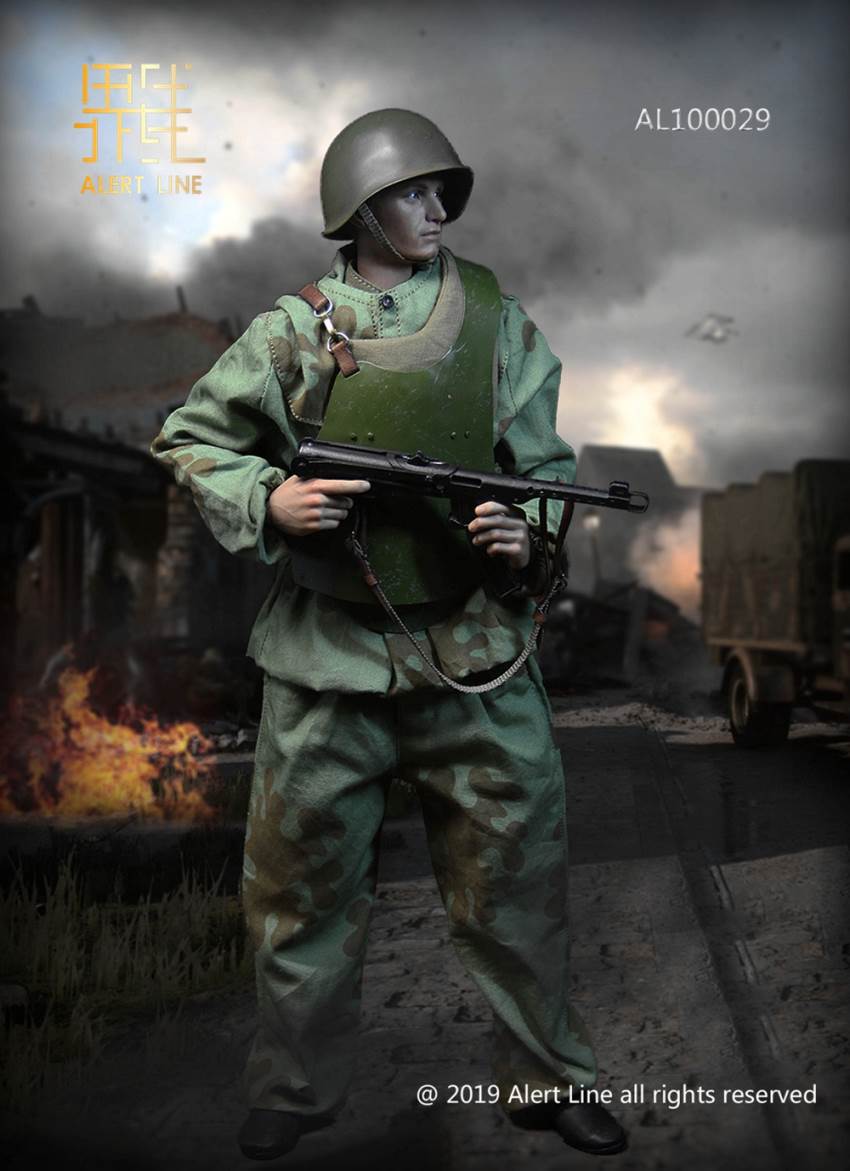 Alert Line boundary play mode: 1/6 World War II Soviet-Assault Engineer