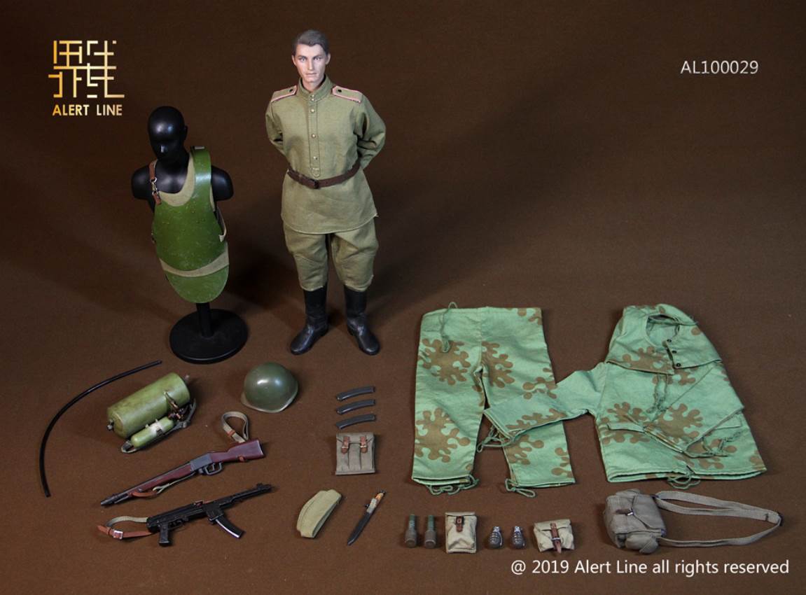 Alert Line boundary play mode: 1/6 World War II Soviet-Assault Engineer