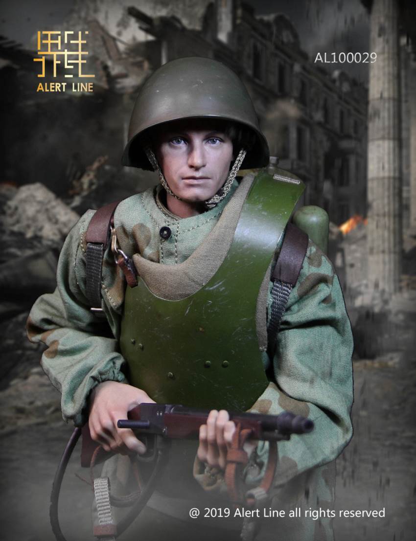Alert Line boundary play mode: 1/6 World War II Soviet-Assault Engineer
