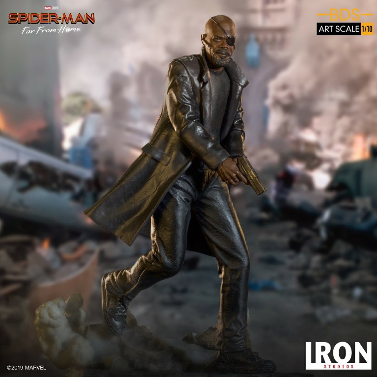 Nick Fury (Spider-Man: Far From Home) BDS Art 1:10 Scale – Staue (Iron Studios)
