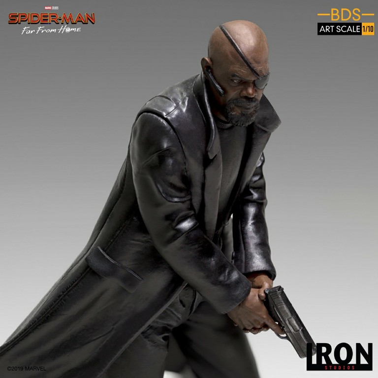 Nick Fury (Spider-Man: Far From Home) BDS Art 1:10 Scale – Staue (Iron Studios)