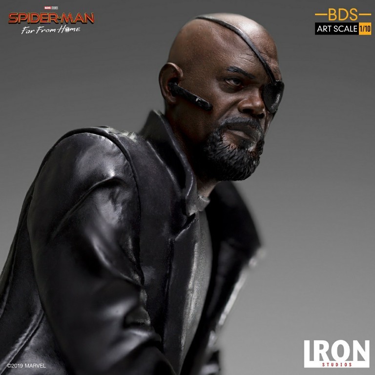 Nick Fury (Spider-Man: Far From Home) BDS Art 1:10 Scale – Staue (Iron Studios)