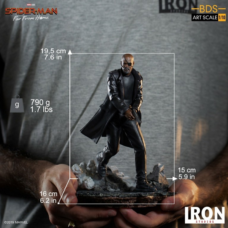 Nick Fury (Spider-Man: Far From Home) BDS Art 1:10 Scale – Staue (Iron Studios)