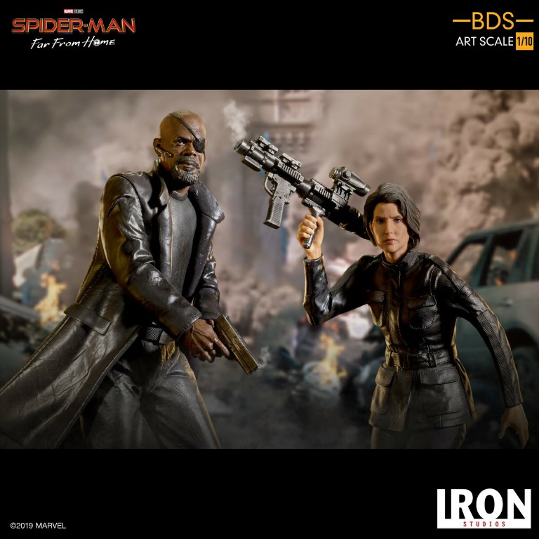 Nick Fury (Spider-Man: Far From Home) BDS Art 1:10 Scale – Staue (Iron Studios)