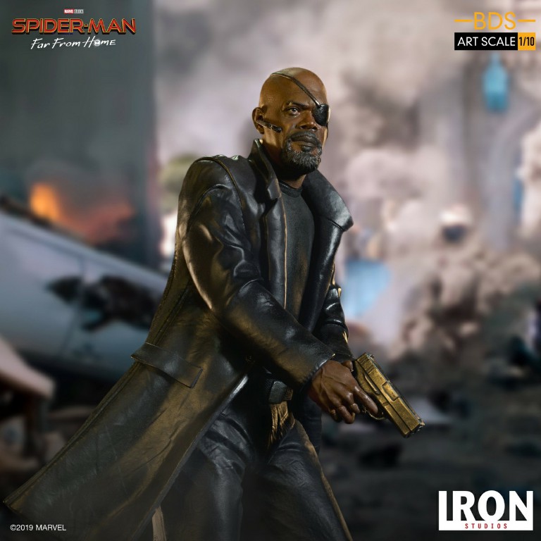 Nick Fury (Spider-Man: Far From Home) BDS Art 1:10 Scale – Staue (Iron Studios)