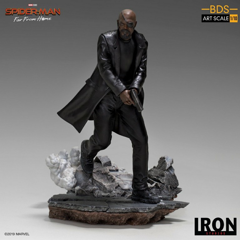 Nick Fury (Spider-Man: Far From Home) BDS Art 1:10 Scale – Staue (Iron Studios)