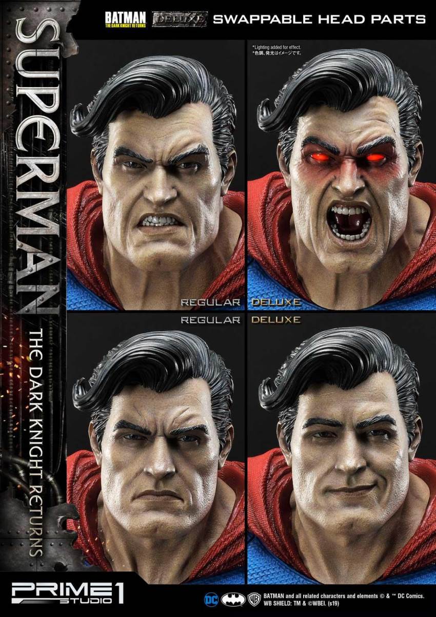 Superman Deluxe Version (Batman:The Dark Knight Returns - Comics) Prime1Studio
