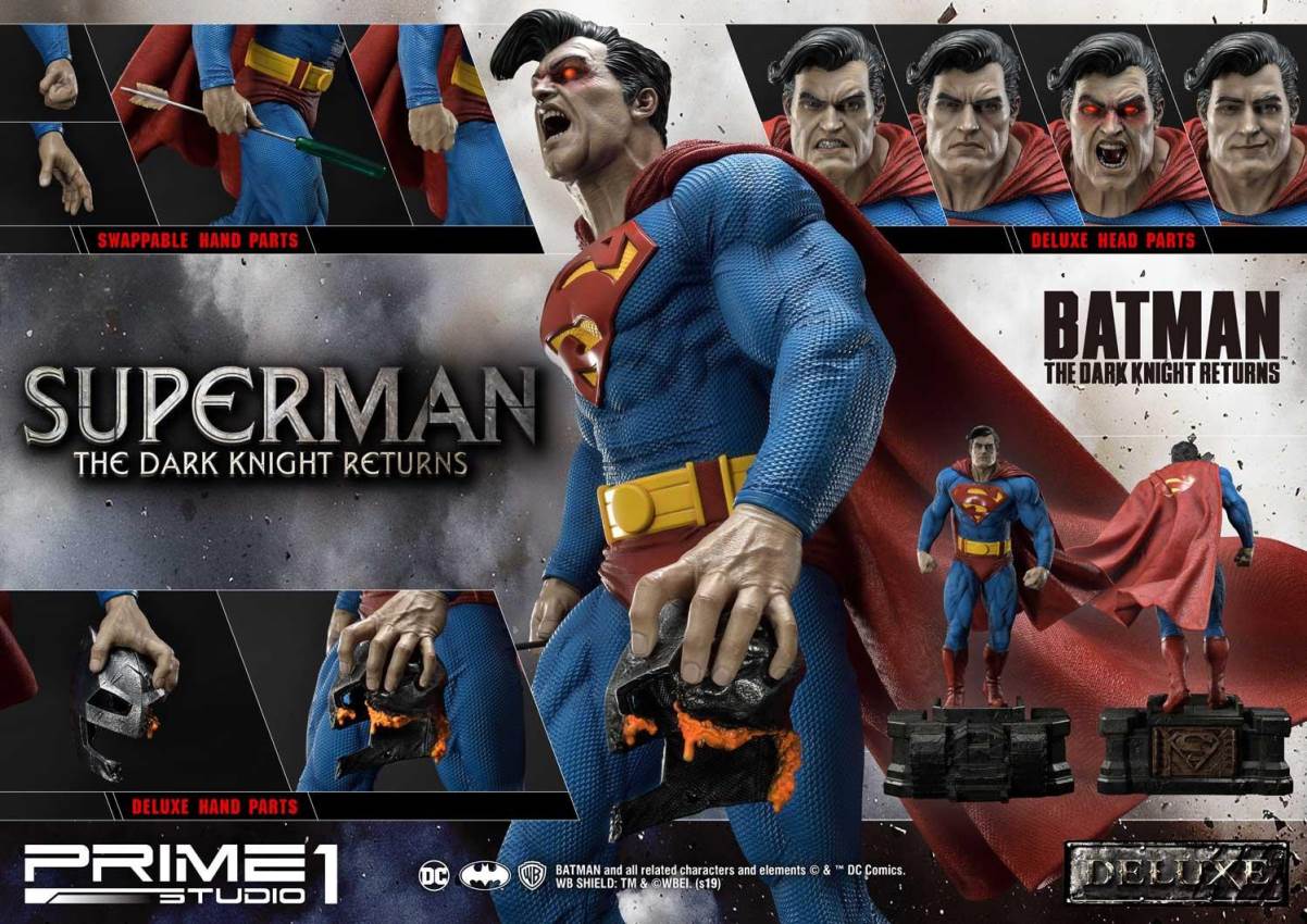 Superman Deluxe Version (Batman:The Dark Knight Returns - Comics) Prime1Studio