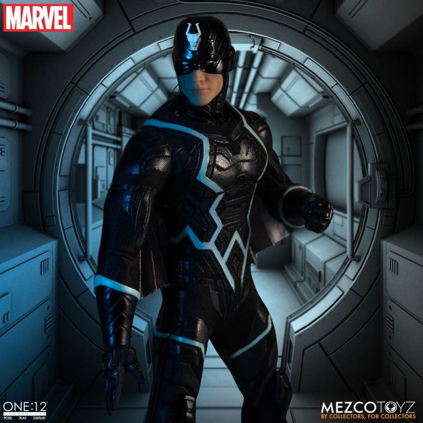 MEZCOTOYZ Marvel One:12 Collective Black Bolt & Lockjaw Set