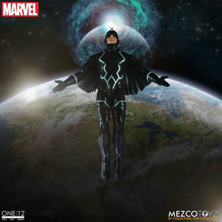 MEZCOTOYZ Marvel One:12 Collective Black Bolt & Lockjaw Set