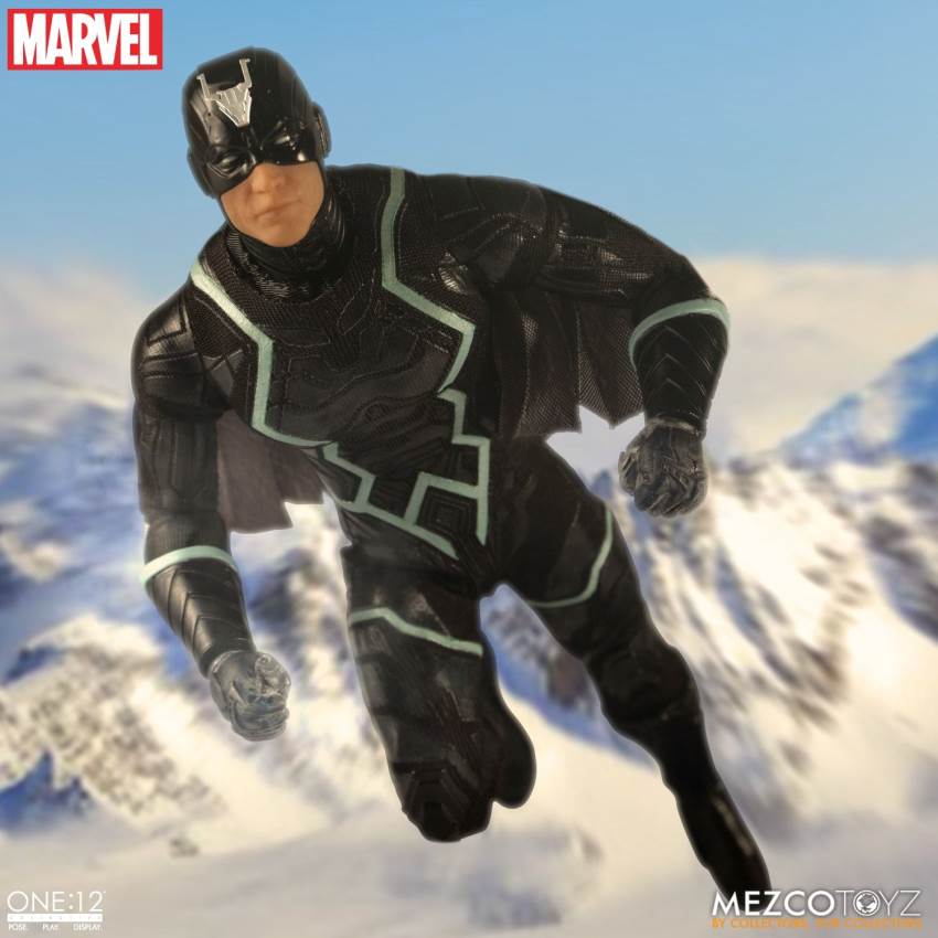 MEZCOTOYZ Marvel One:12 Collective Black Bolt & Lockjaw Set