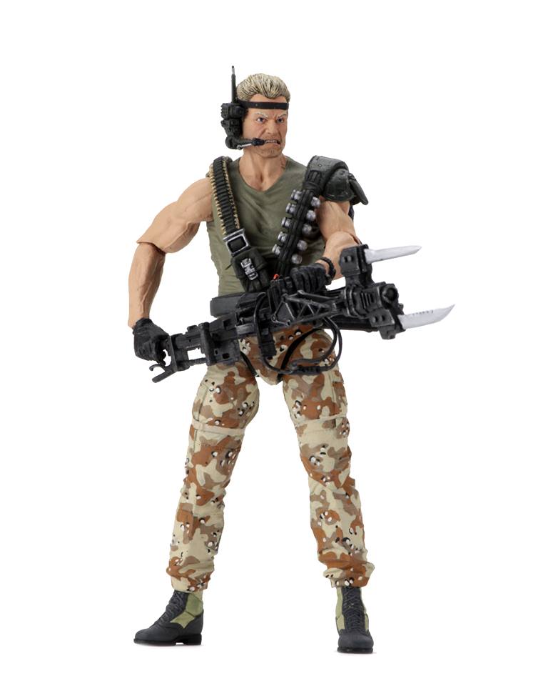 NECA Aliens Kenner Tribute SPACE MARINE DRAKE Action Figure