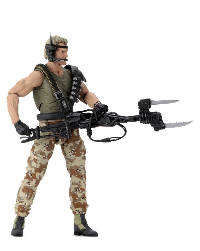 NECA Aliens Kenner Tribute SPACE MARINE DRAKE Action Figure