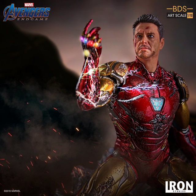 Iron Studios Battle Diorama Series The Avengers: The Final Battle I Am Iron Man 1/10 scale duel scene statue