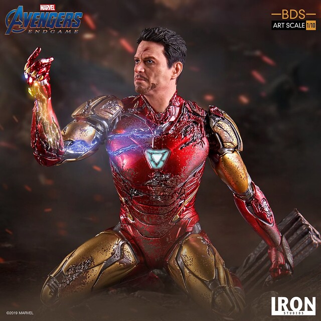 Iron Studios Battle Diorama Series The Avengers: The Final Battle I Am Iron Man 1/10 scale duel scene statue