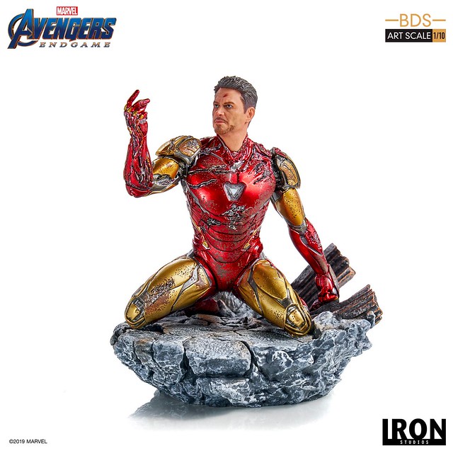 Iron Studios Battle Diorama Series The Avengers: The Final Battle I Am Iron Man 1/10 scale duel scene statue