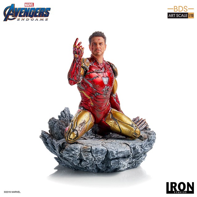 Iron Studios Battle Diorama Series The Avengers: The Final Battle I Am Iron Man 1/10 scale duel scene statue