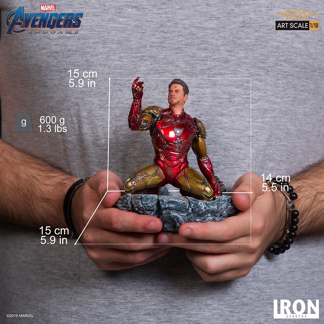 Iron Studios Battle Diorama Series The Avengers: The Final Battle I Am Iron Man 1/10 scale duel scene statue