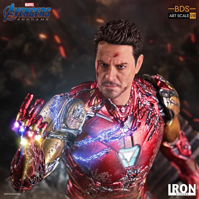 Iron Studios Battle Diorama Series The Avengers: The Final Battle I Am Iron Man 1/10 scale duel scene statue