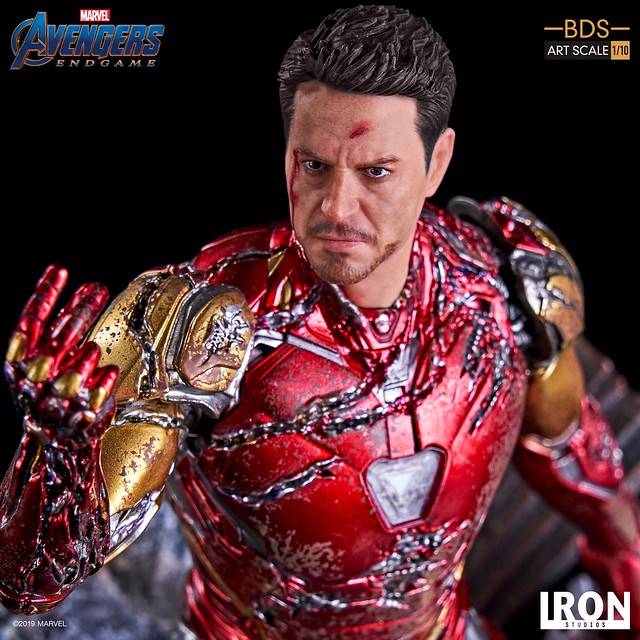 Iron Studios Battle Diorama Series The Avengers: The Final Battle I Am Iron Man 1/10 scale duel scene statue