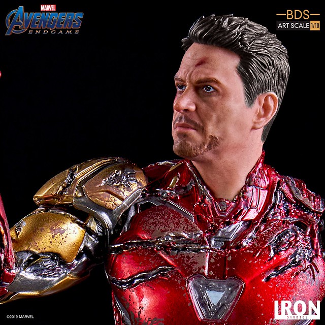 Iron Studios Battle Diorama Series The Avengers: The Final Battle I Am Iron Man 1/10 scale duel scene statue