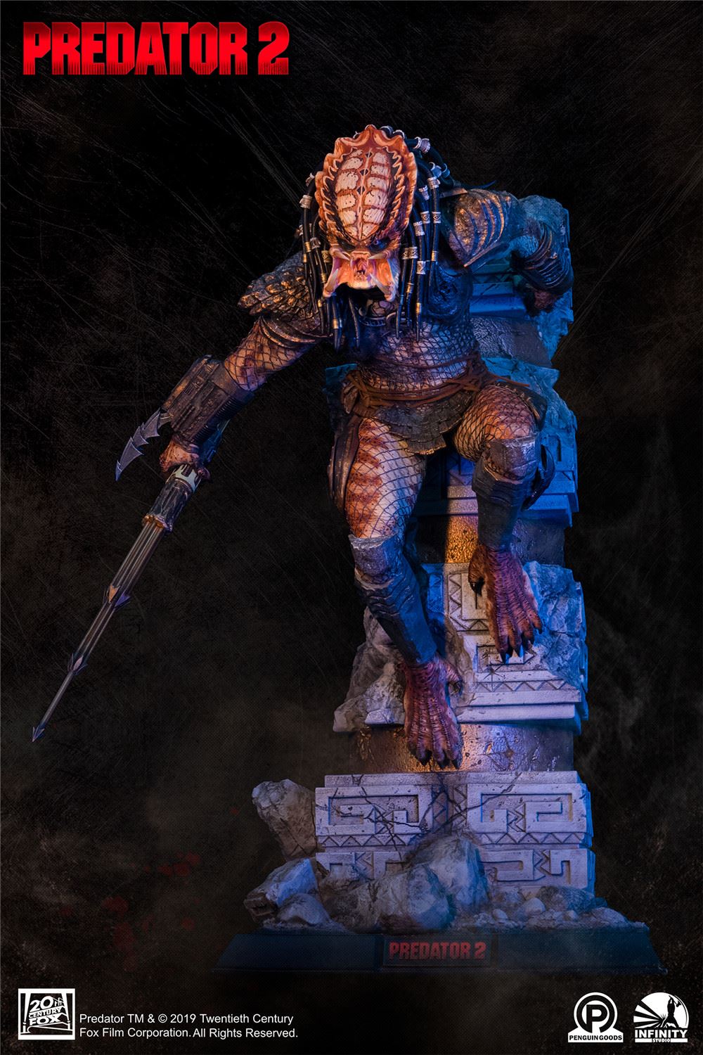 Kaitian Studio Iron Blood Warrior Flower Crab 1/4 Predator 2 Statue Collector's Edition / Deluxe Edition