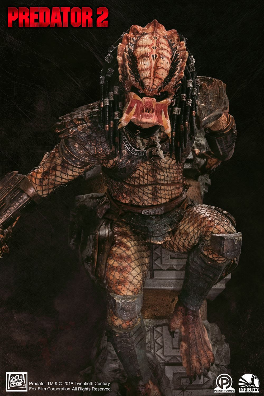 Kaitian Studio Iron Blood Warrior Flower Crab 1/4 Predator 2 Statue Collector's Edition / Deluxe Edition