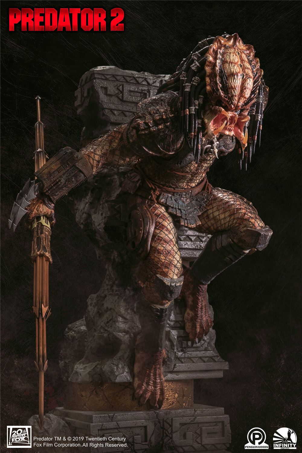 Kaitian Studio Iron Blood Warrior Flower Crab 1/4 Predator 2 Statue Collector's Edition / Deluxe Edition