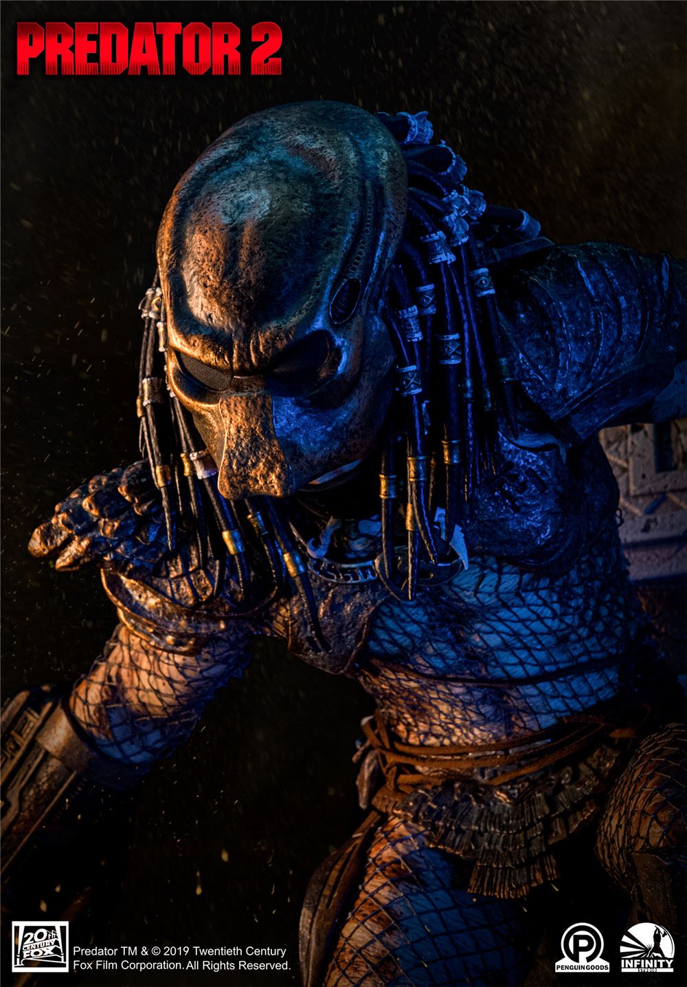 Kaitian Studio Iron Blood Warrior Flower Crab 1/4 Predator 2 Statue Collector's Edition / Deluxe Edition