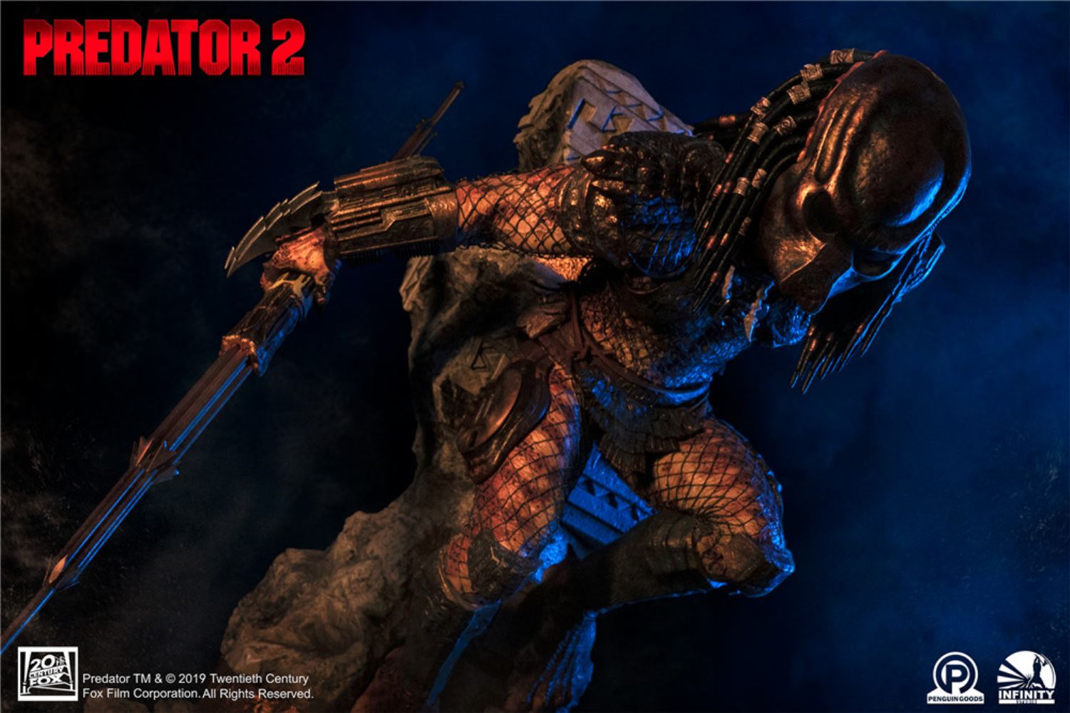 Kaitian Studio Iron Blood Warrior Flower Crab 1/4 Predator 2 Statue Collector's Edition / Deluxe Edition