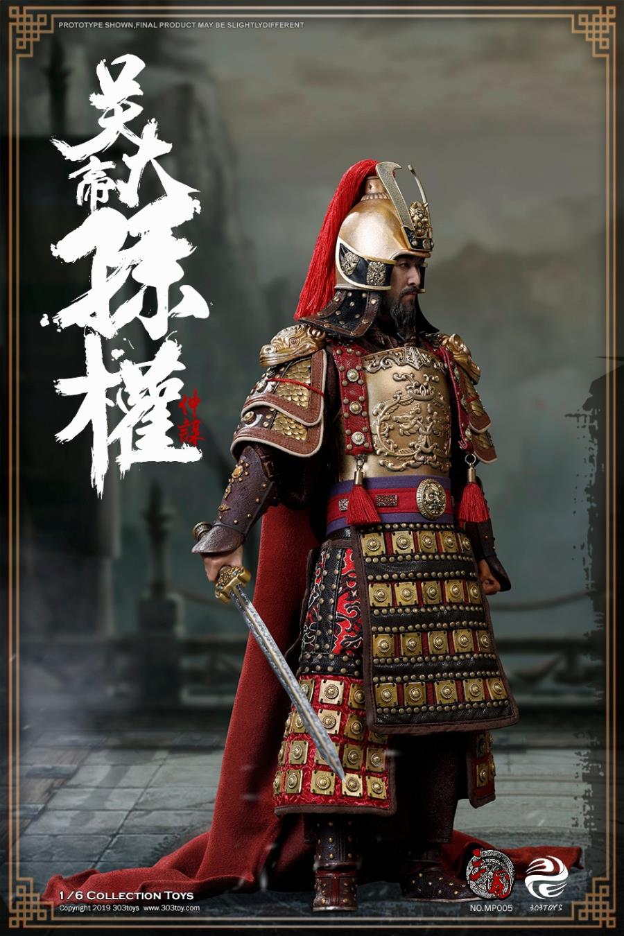 303TOYS MP005 1/6 Three Kingdoms Series - Sun Quan (Zhong Mou)