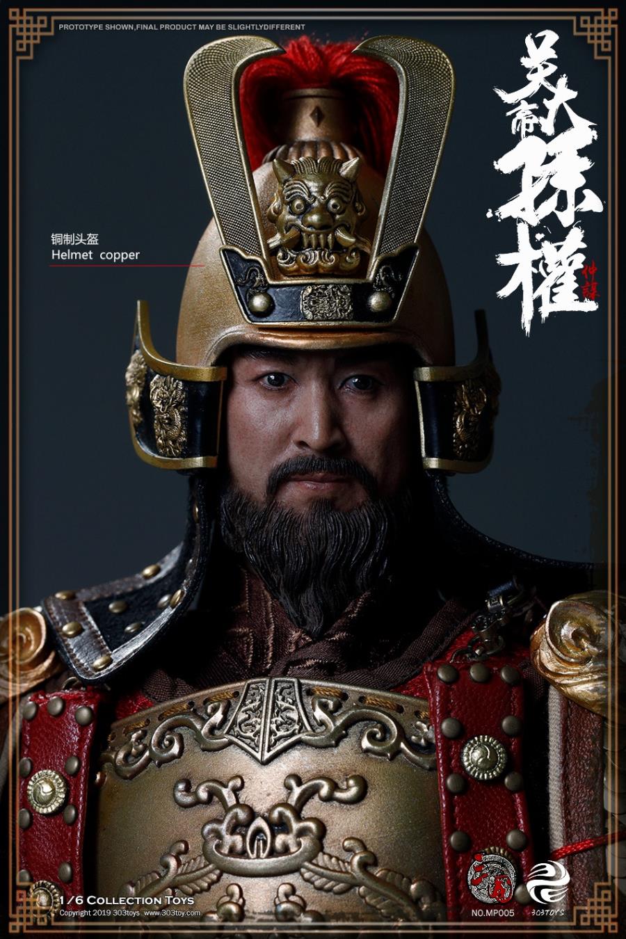 303TOYS MP005 1/6 Three Kingdoms Series - Sun Quan (Zhong Mou)
