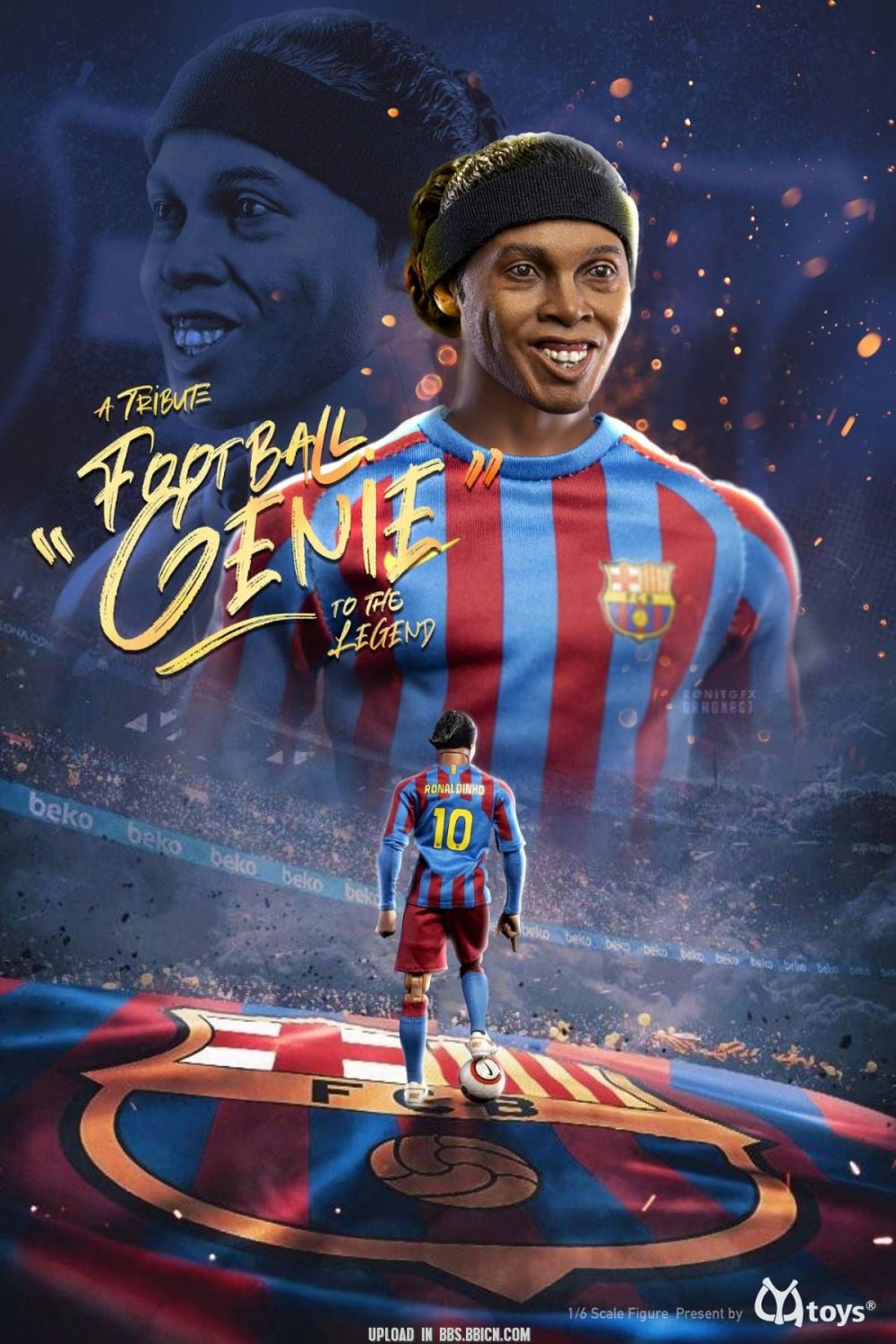 CyyToys : 1/6 Movable Football Dolls - Tribute to Legendary Stadium Elves