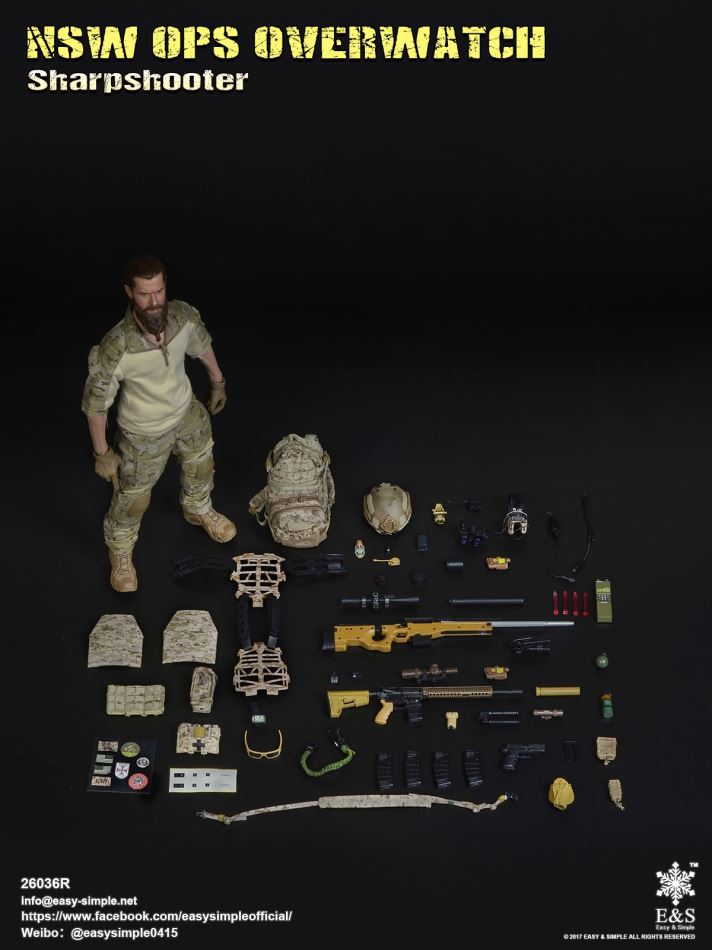 Easy&Simple：1/6 NSW Ops Overwatch Sharpshooter
