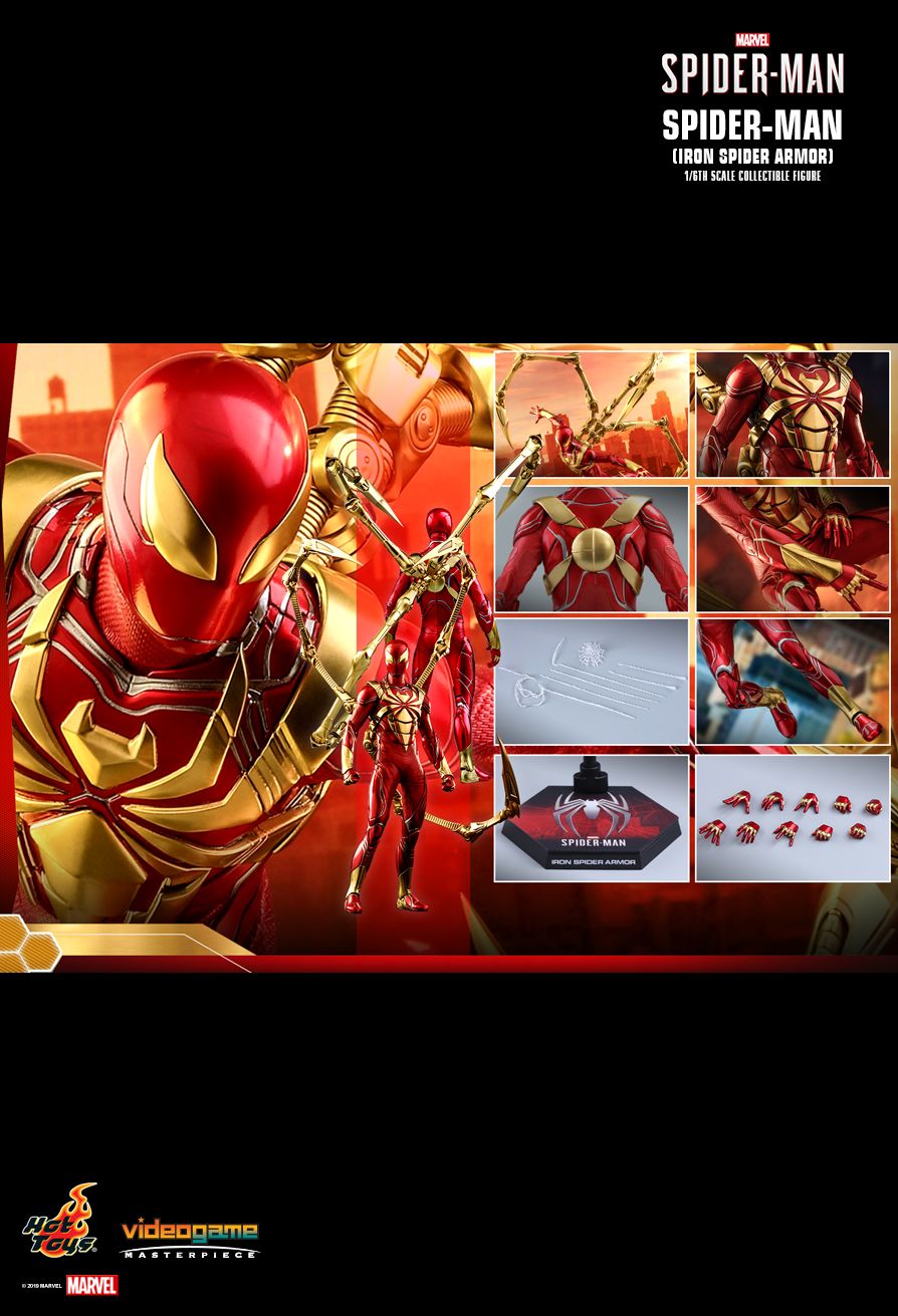 HOT TOYS : MARVEL'S SPIDER-MAN (IRON SPIDER ARMOR)