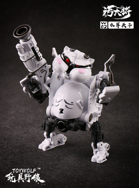 Kegare Shougun Suigun Leader 1/12 Scale Transforming Toy (Toy Wolf)
