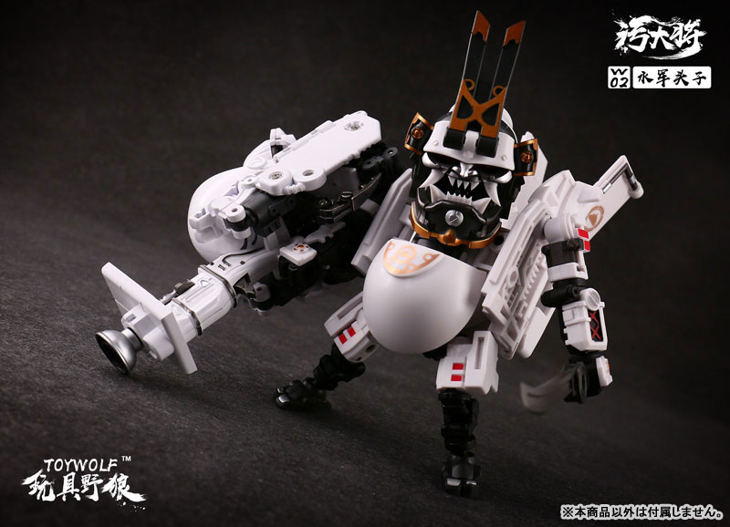 Kegare Shougun Suigun Leader 1/12 Scale Transforming Toy (Toy Wolf)