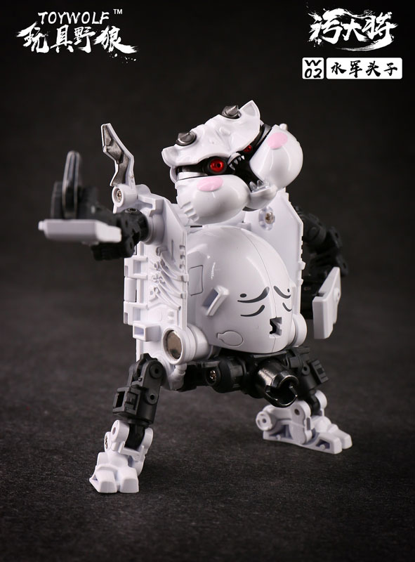 Kegare Shougun Suigun Leader 1/12 Scale Transforming Toy (Toy Wolf)
