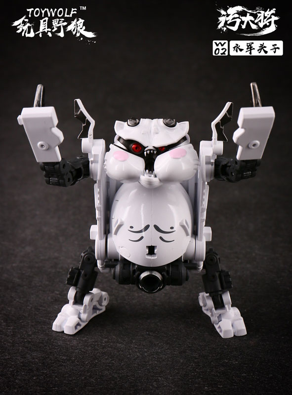 Kegare Shougun Suigun Leader 1/12 Scale Transforming Toy (Toy Wolf)