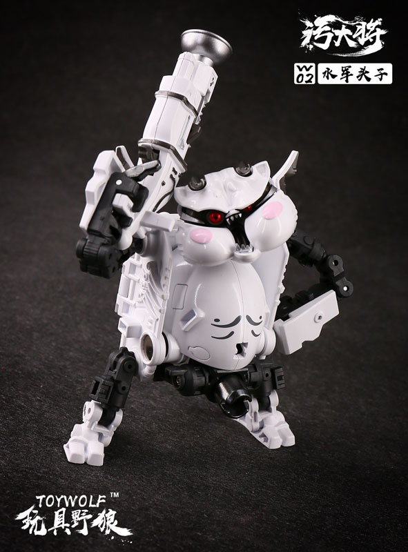 Kegare Shougun Suigun Leader 1/12 Scale Transforming Toy (Toy Wolf)