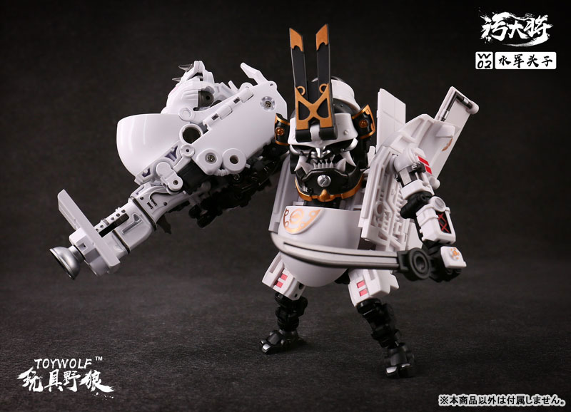Kegare Shougun Suigun Leader 1/12 Scale Transforming Toy (Toy Wolf)